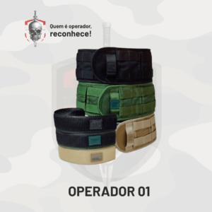 Plataforma de Combate HiddenBelt Velcro Macho Adsumus